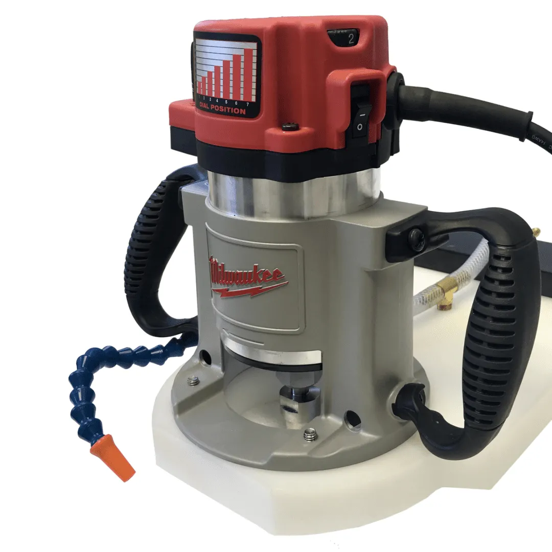 MILWAUKEE MAXIMUS® PORTABLE STONE ROUTER - Detroitdiamondtools MILWAUKEE MAXIMUS® PORTABLE STONE ROUTER - Detroitdiamondtools