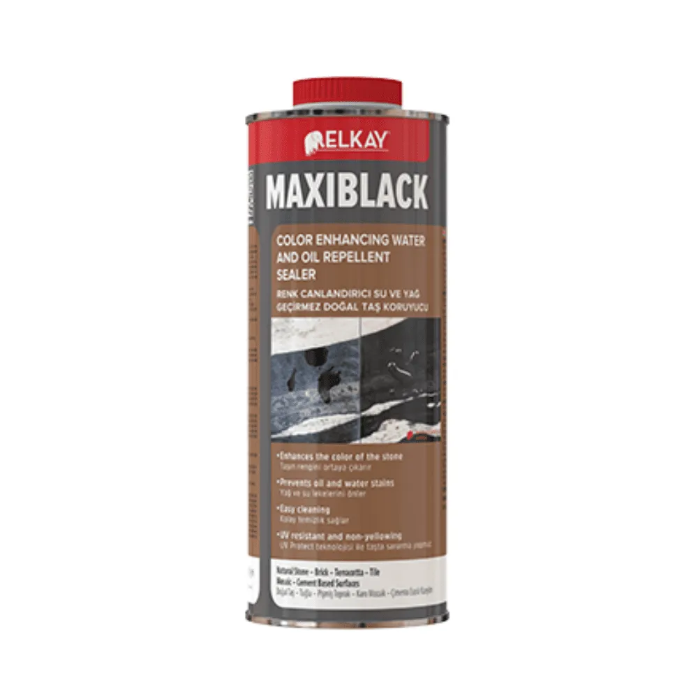 ELKAY MAXIBLACK COLOR ENHANCING WATER AND OIL REPELLENT SEALER ELKAY MAXIBLACK COLOR ENHANCING WATER AND OIL REPELLENT SEALER - VH 2010 - Detroitdiamondtools