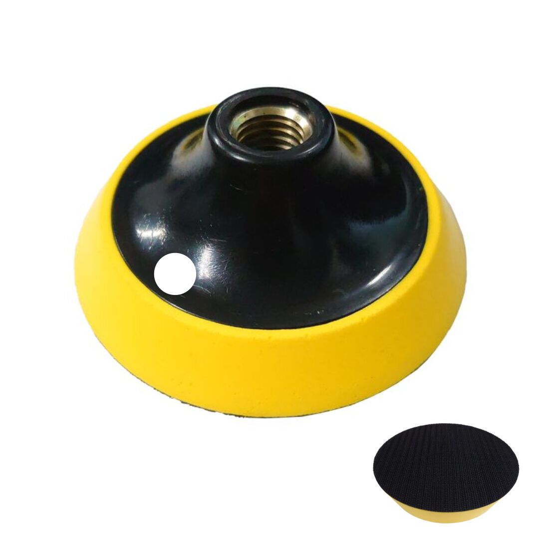 Zak Yellow Backer Pad Zak Yellow Backer Pad for velcro sandpaper discs - detroitdiamondtools