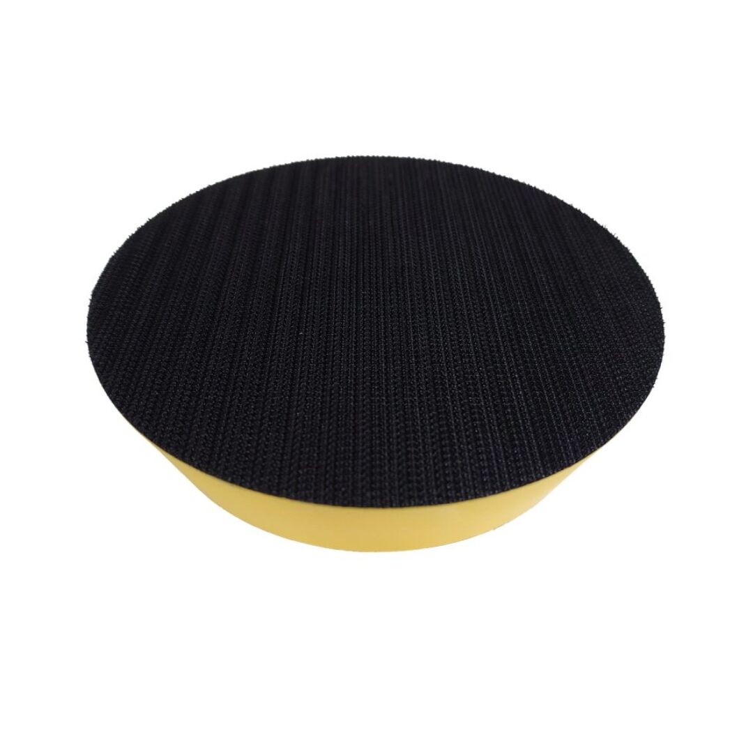 yellow backer pad-2 ZAK™ BACKER PAD FOR VELCRO SANDPAPER DISCS - Detroitdiamondtools