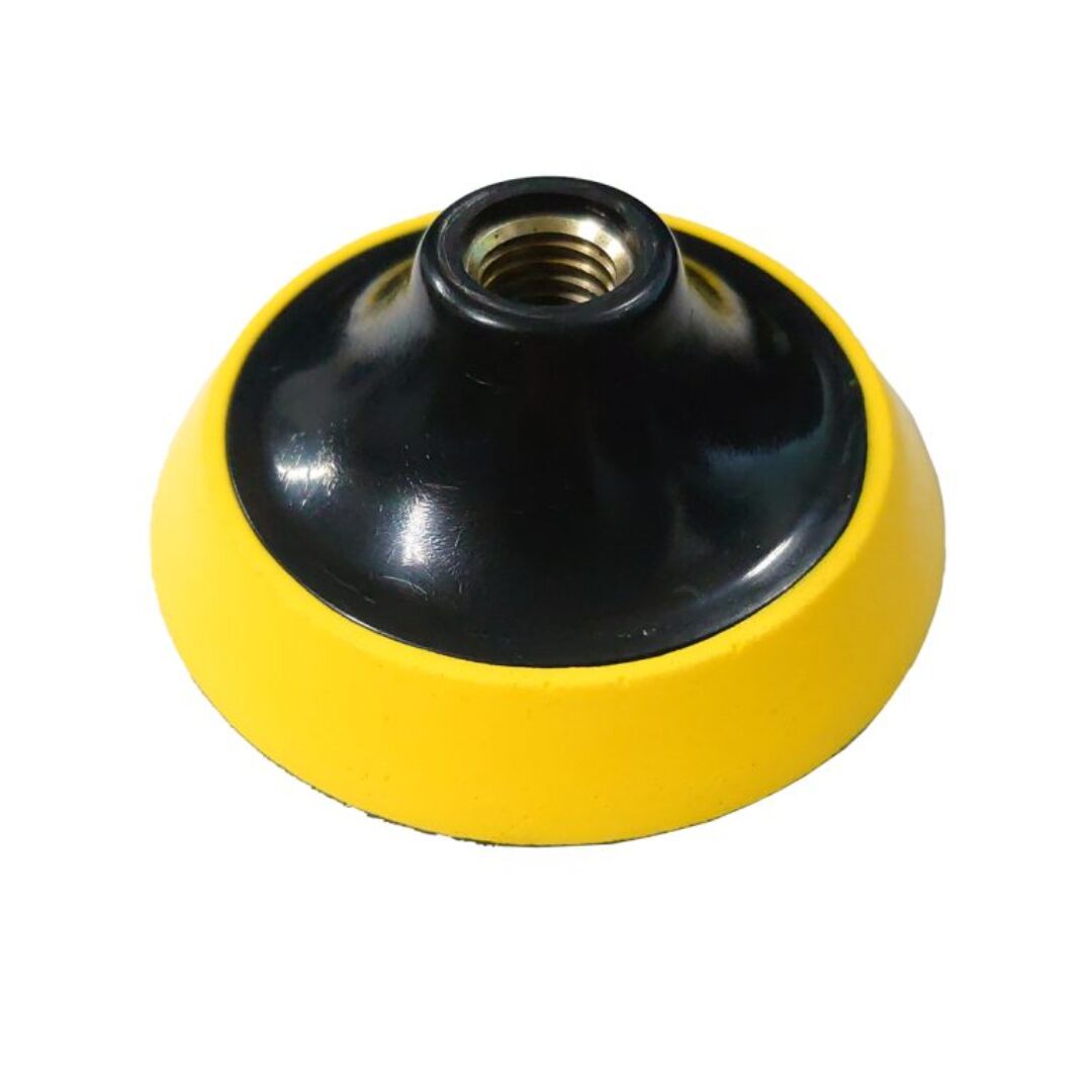 yellow backer pad-3 ZAK™ BACKER PAD FOR VELCRO SANDPAPER DISCS - Detroitdiamondtools