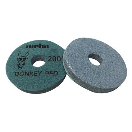 134294-4T 4" WEHA DONKEY POLISHING PADS - Detroitdiamondtools
