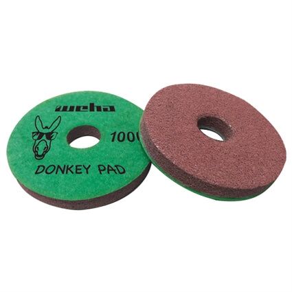 147272-4T 4" WEHA DONKEY POLISHING PADS