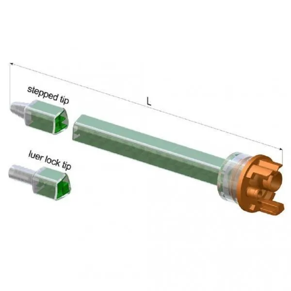 usa-mixtip-250-10-1a 250ML UNIVERSAL SEAMING ADHESIVE STATIC MIXING TIP 10:1 - Detroitdiamondtools