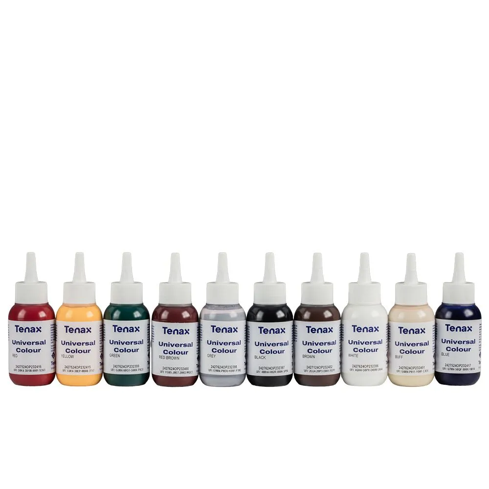 TENAX SET OF 10 UNIVERSAL COLOR KIT 2.5 OZ TENAX SET OF 10 UNIVERSAL COLOR KIT 2.5 OZ