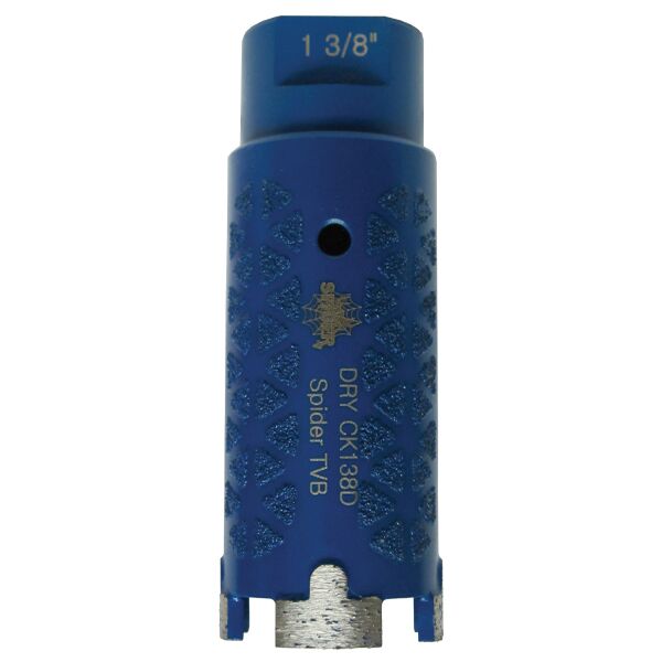 CK138SPIDERTVB SPIDER™ DRY VACUUM BRAZED CORE BITS 1-3/8" - Detroitdiamondtools