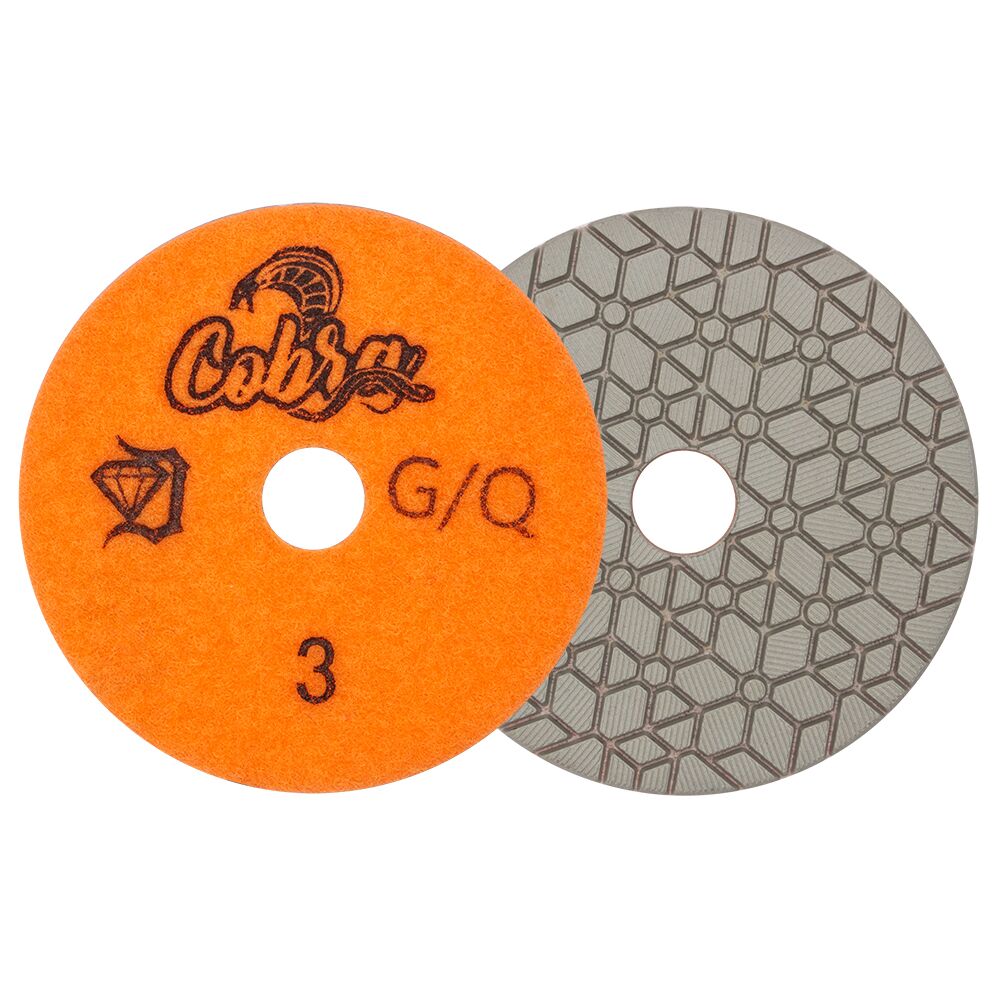 COBRA THREE STEP POLISHING PADS COBRA THREE STEP POLISHING PADS - Detroitdiamondtools