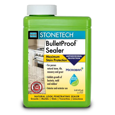STONETECH_BulletProof_Pint_Front_Microban LATICRETE STONETECH BULLETPROOF SEALER - Detroitdiamondtools