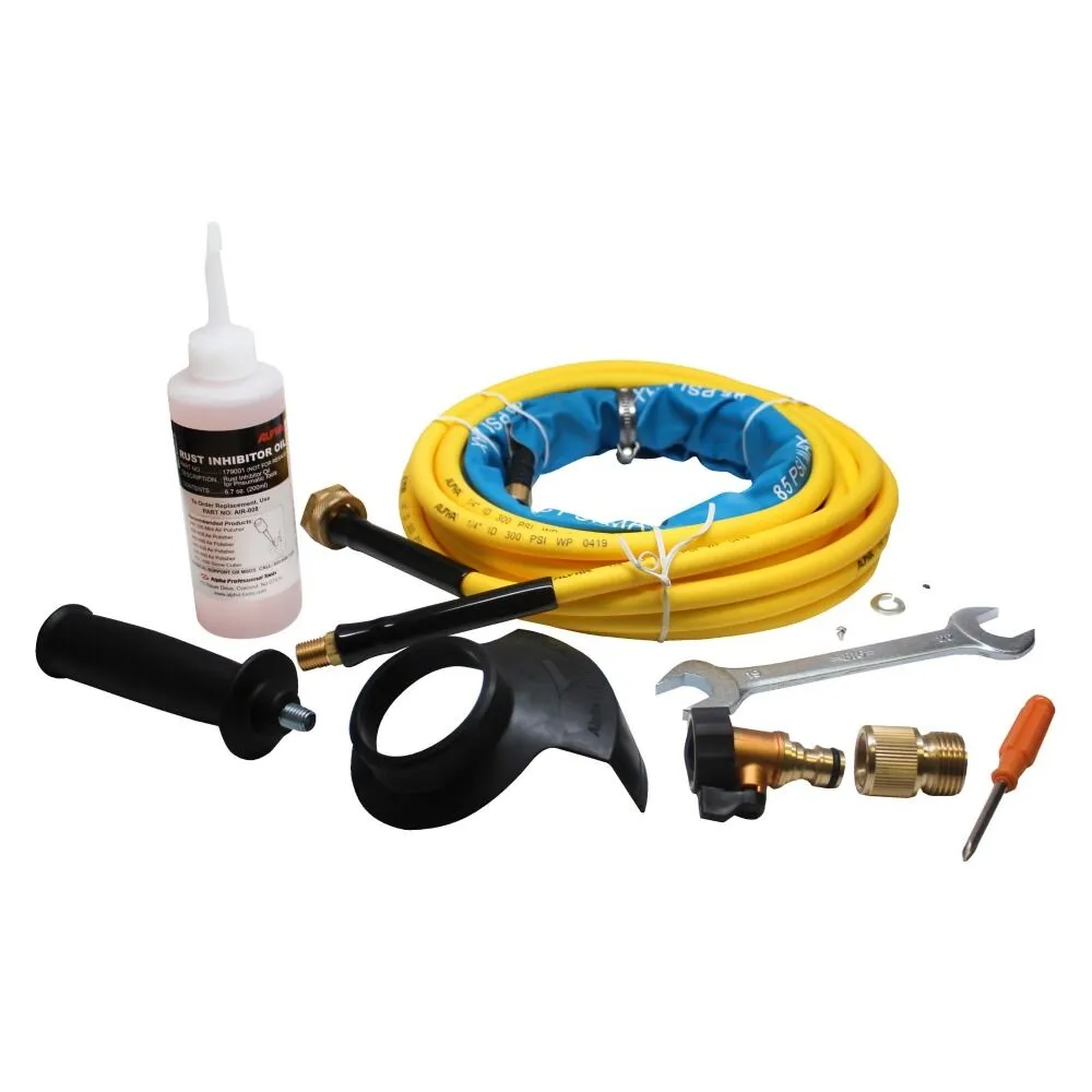 alpha 830-1 (3) ALPHA AIR-830 HS PNEUMATIC POLISHER - Detroit_Diamond_Tools