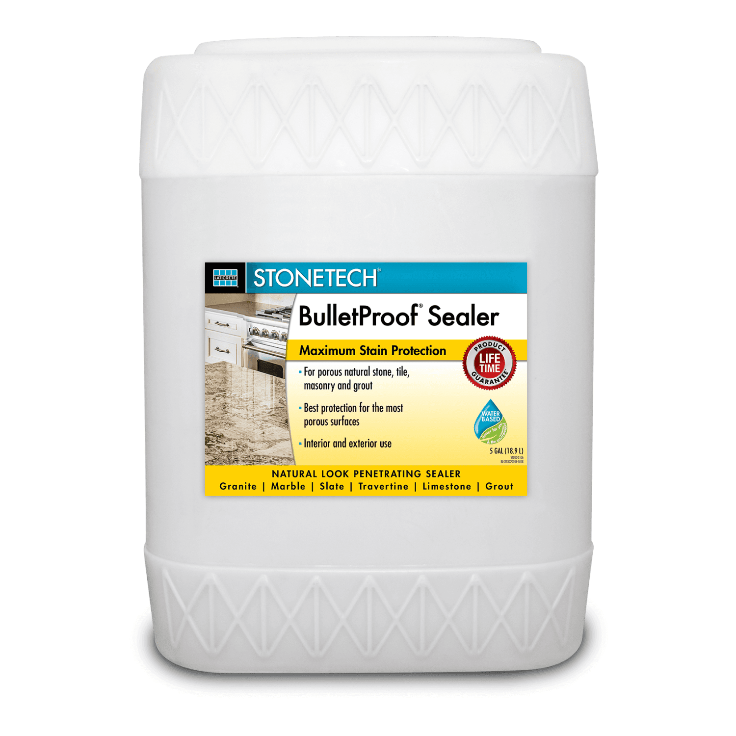 LATICRETE STONETECH BULLETPROOF SEALER STONETECH BULLETPROOF SEALER - Detroitdiamondtools