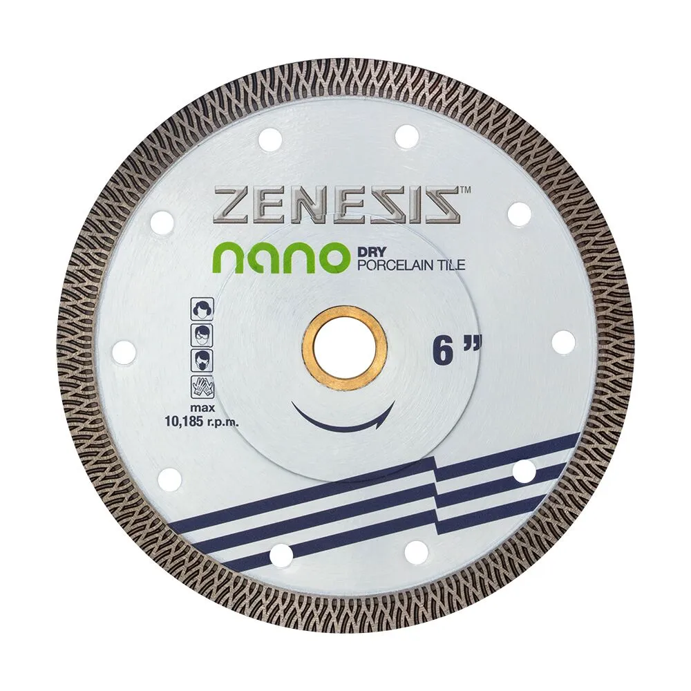 ZENESIS™ NANO DRY PORCELAIN BLADE ZENESIS™ NANO DRY PORCELAIN BLADE - Detroitdiamondtools