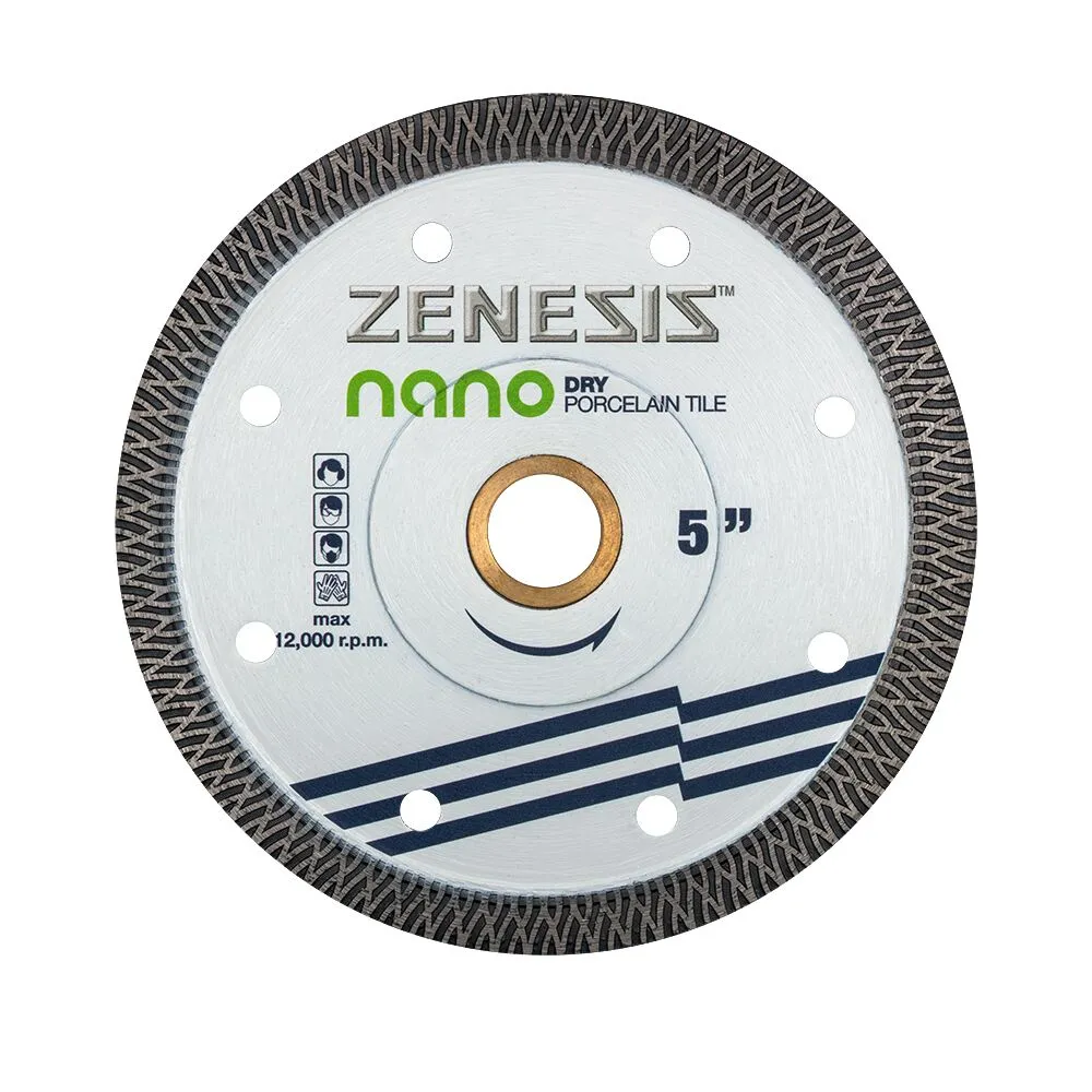 ZENESIS™ NANO DRY PORCELAIN BLADE ZENESIS™ NANO DRY PORCELAIN BLADE - Detroitdiamondtools