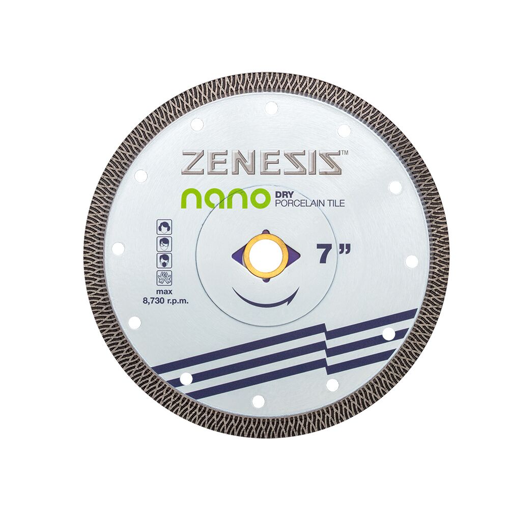 ZENESIS™ NANO DRY PORCELAIN BLADE ZENESIS™ NANO DRY PORCELAIN BLADE - Detroitdiamondtools