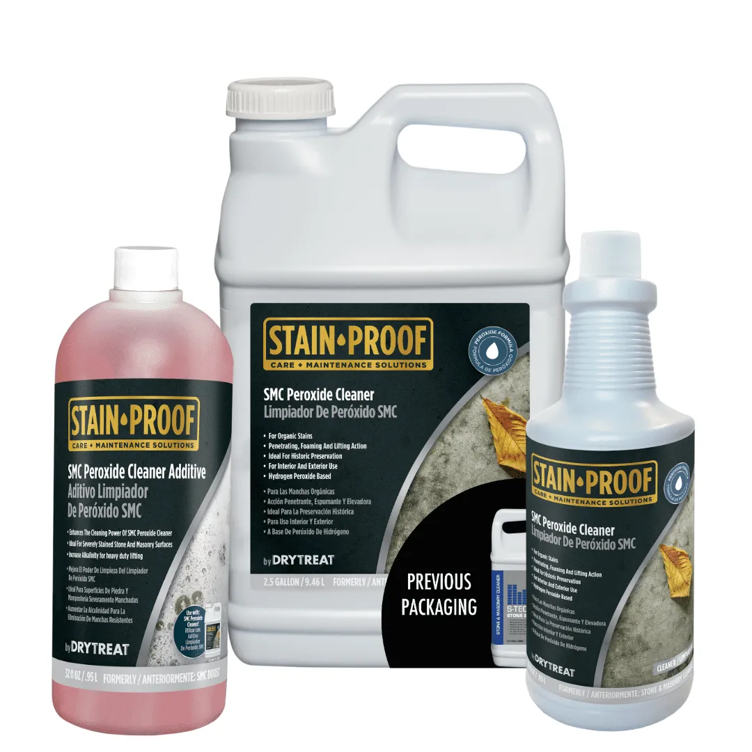 STAIN PROOF SMC PEROXIDE CLEANER & ADDITIVE STAIN PROOF SMC PEROXIDE CLEANER & ADDITIVE - Detroitdiamondtools