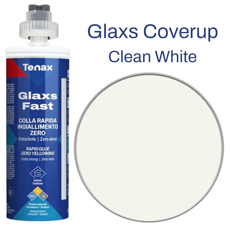 1RGLAXSCCLEANWHITE-2 1RGLAXSCCLEANWHITE - TENAX GLAXS CLEAN WHITE 215 ML 2:1