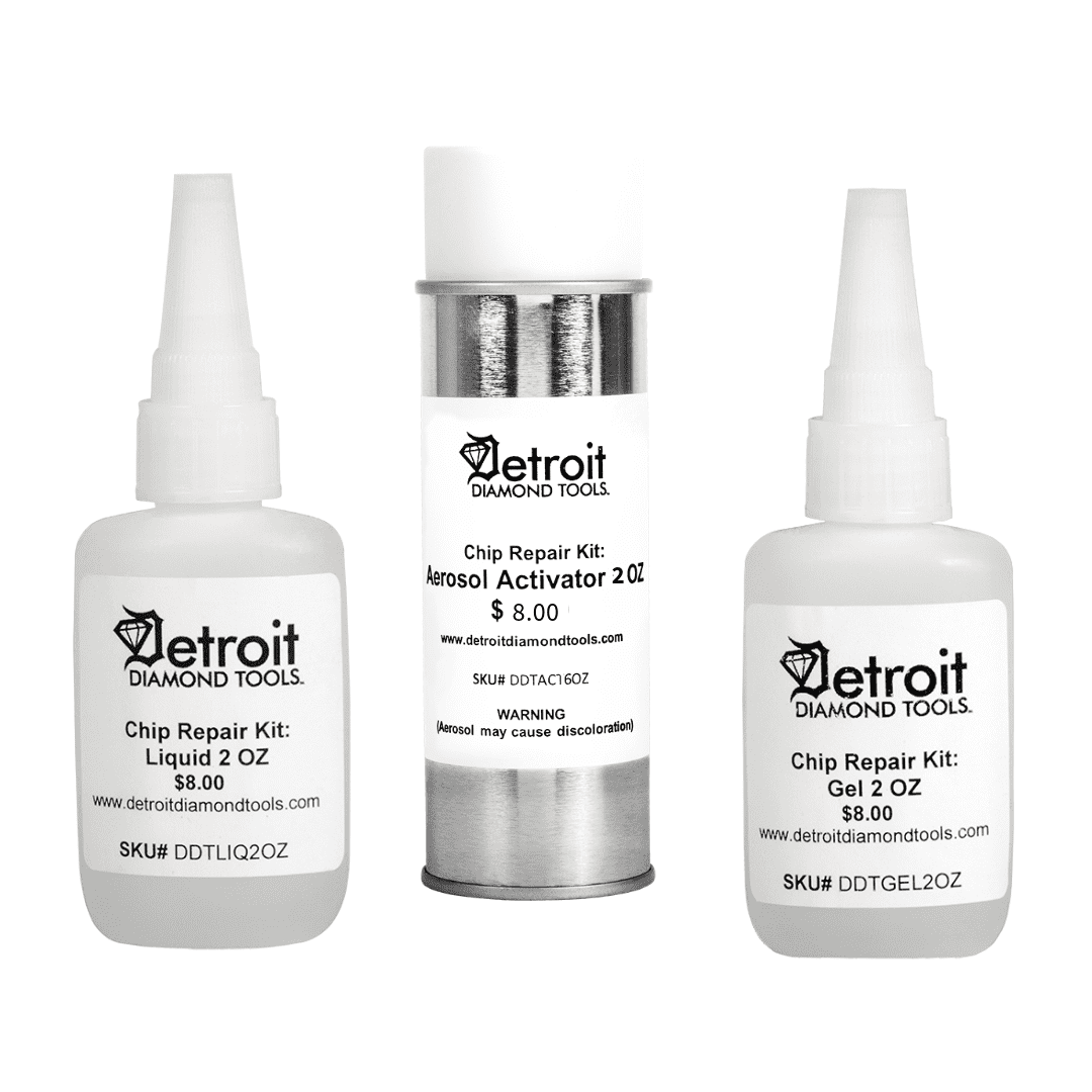 DDT CHIP REPAIR KIT 2OZ Detroit Diamond Tools Chip Repair Kit