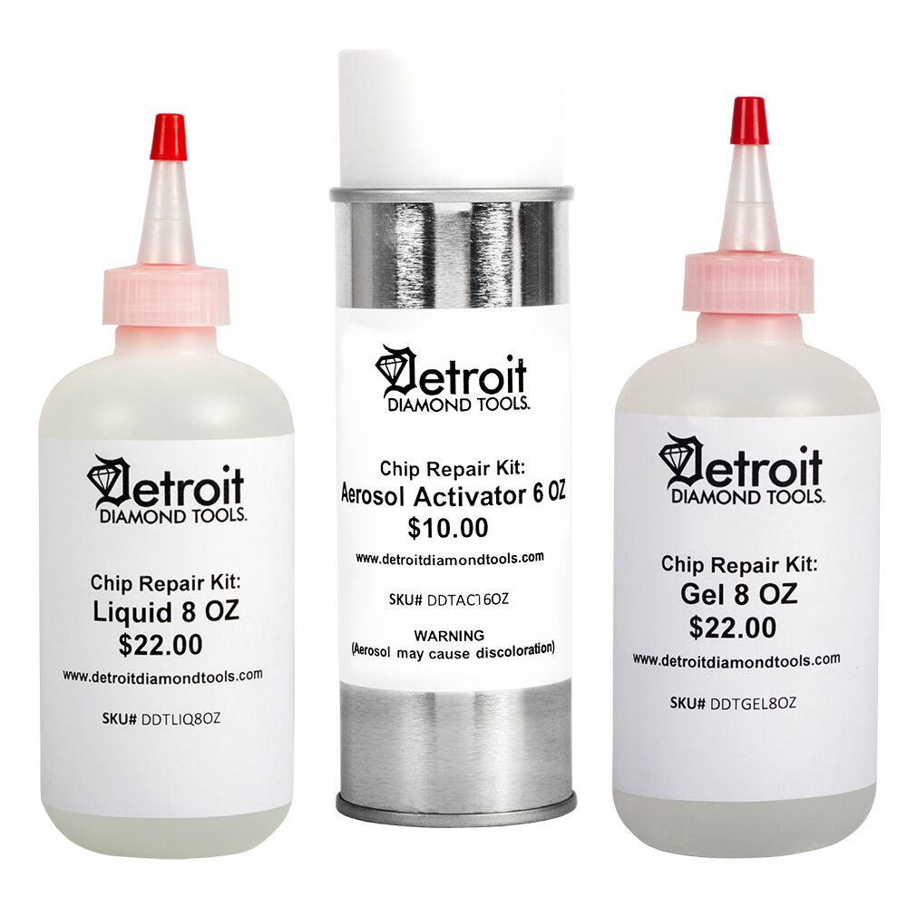 Detroit Diamond Tools Chip Repair Kit Detroit Diamond Tools Chip Repair Kit
