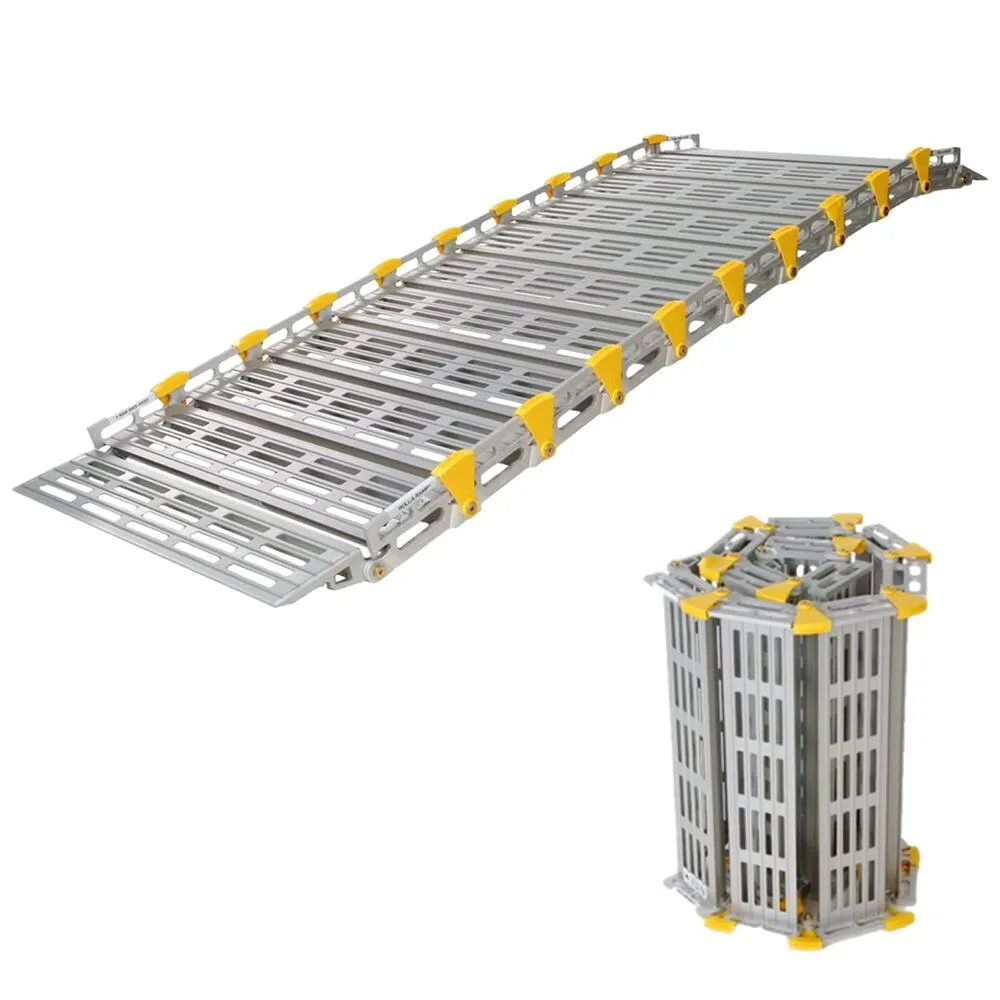 Roll-a-ramp Side View PNG 1 NO LIFT SYSTEM 10′ x 30″ ROLL-A-RAMP - Detroitdiamondtools