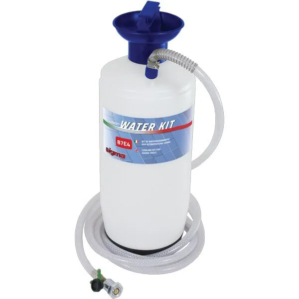 87E4 - SIGMA 5 GALLON WATER-KIT FOR TILE CUTTING Sigma 5.28 Gallon Water-Kit 87E4 for Sigma Jolly Edge & Kera-Flex – Efficient Dust Control & Cooling System for Precision Tile Cutting