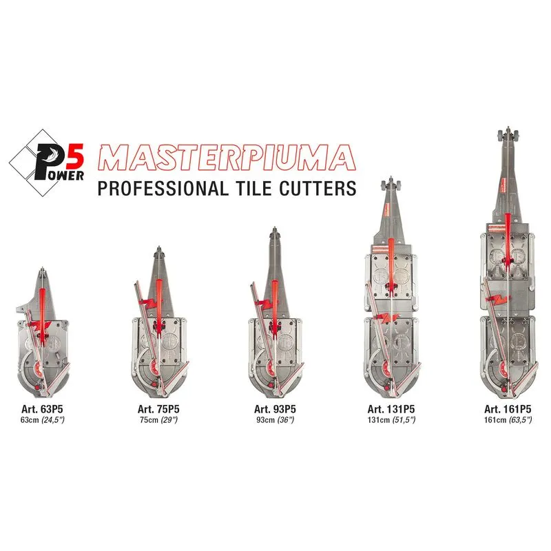 131P5 (4) MONTOLIT MASTERPIUMA P5 TILE CUTTER - Detroitdiamondtool