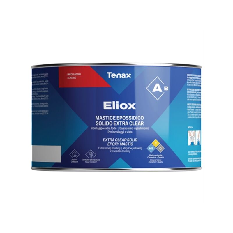 ELIOX PART A TENAX ELIOX Extra Clear Knife Grade Part A Epoxy Adhesive - Detroitdiamondtools
