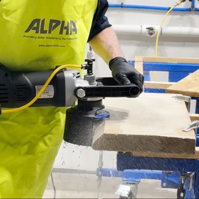 ESG-900-LS2 ALPHA ECG-900 WET HS GRINDER - Detroitdiamondtools