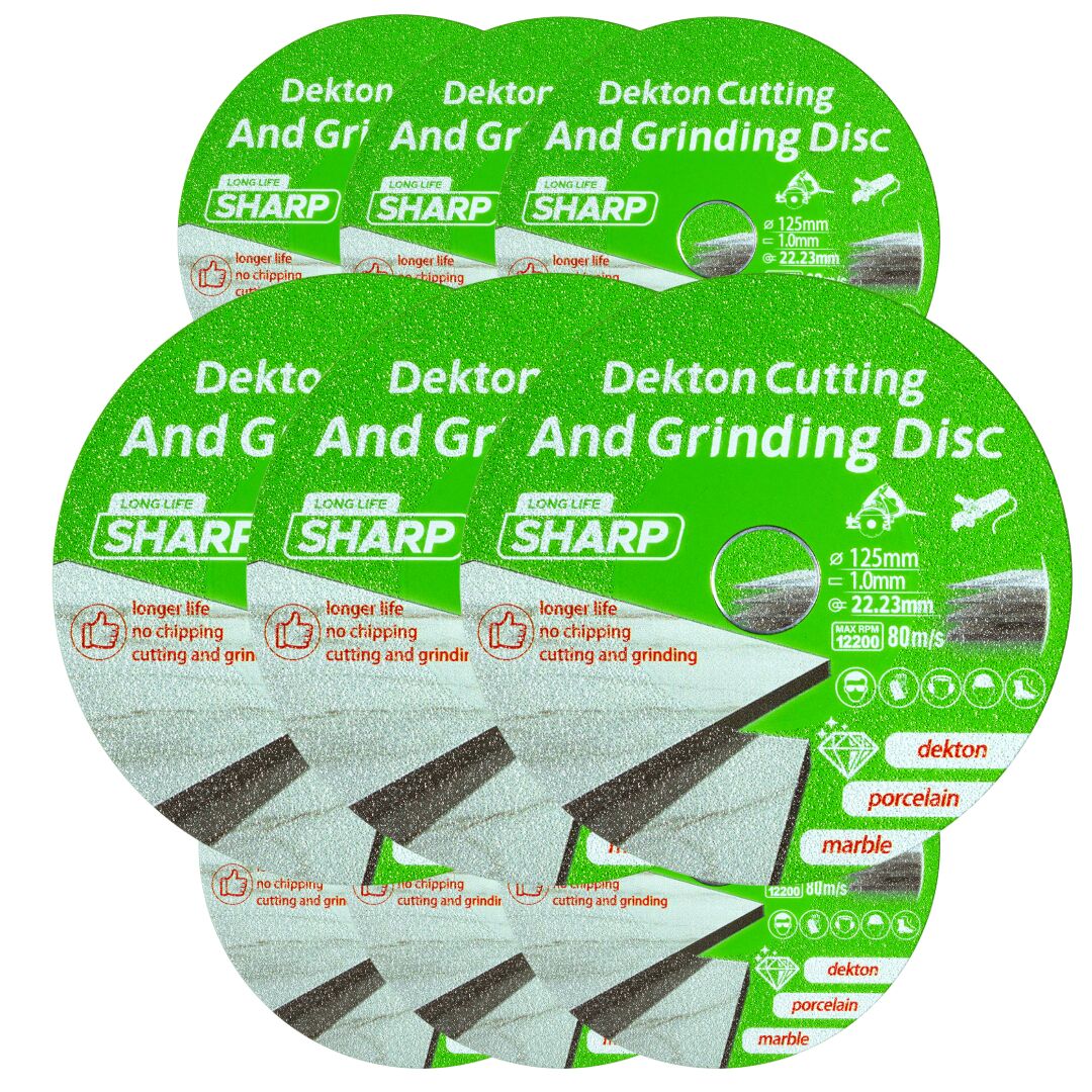 green blade 9 pack GREEN ELECTROPLATED BLADE FOR DEKTON/PORCELAIN