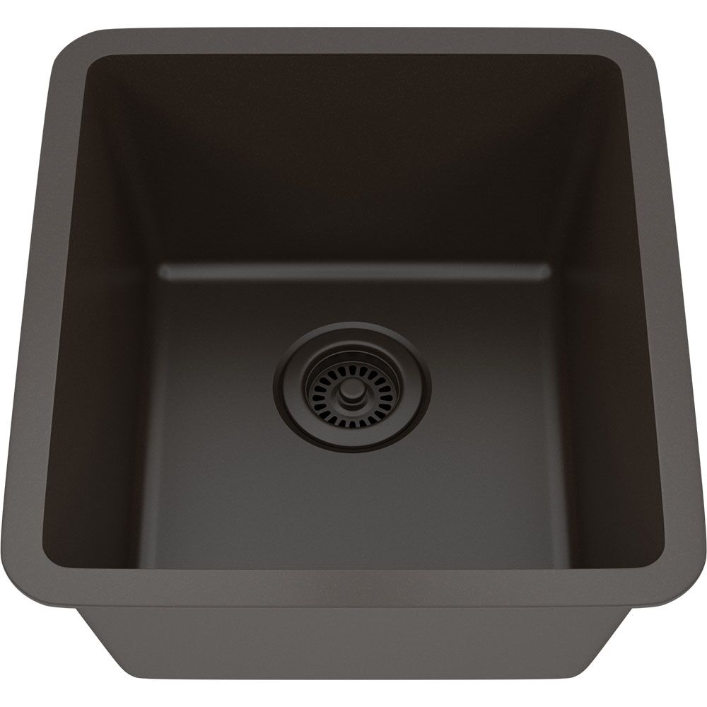 Q1618 Mocha Angled 1x1 copy Quartz Composite Bar Sink Q1618