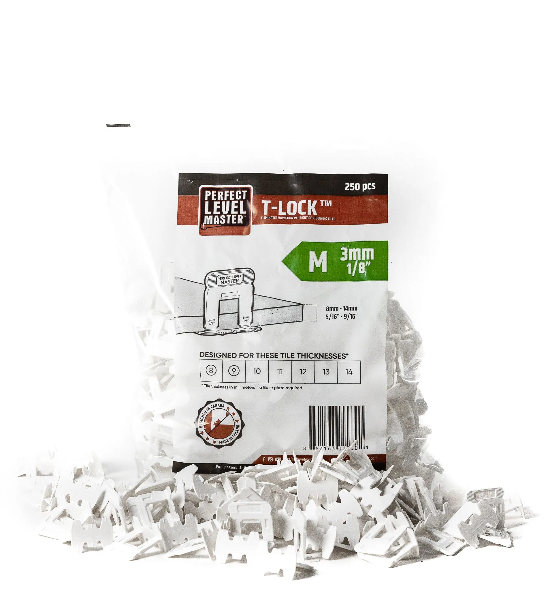 3mm_M_250_2 3MM T-LOCK PERFECT LEVEL MASTERS - detroitdiamondtools