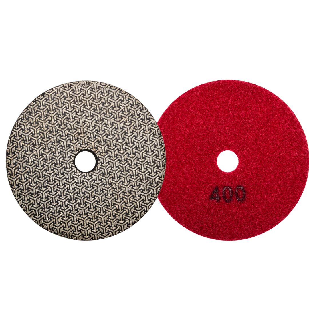 electroplated polishing pads 400G-1 (1) DDT 4" ELECTROPLATED POLISHING PADS