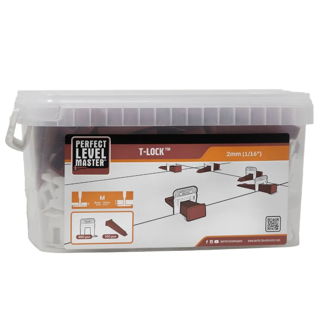 2MM T-LOCK PERFECT LEVEL MASTERS
