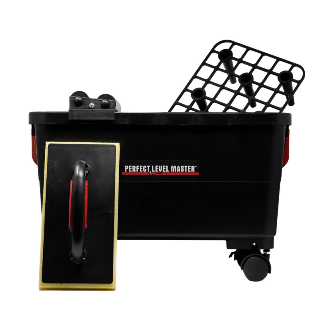 perfect level grout bucket-2 PERFECT LEVEL MASTERS GROUT WASH BUCKET KIT - 2 ROLLS SET W/HYDRO SPONG - detroit diamond tools