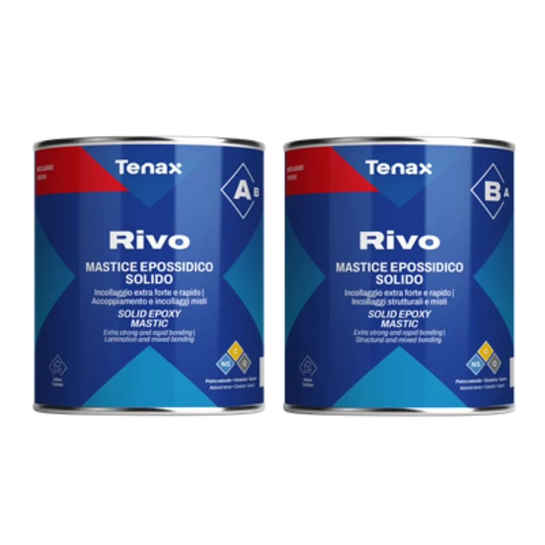 Tenax Rivo A & B Epoxy – 1+1 Liter Kit (Stone Adhesive) Tenax Rivo A & B Epoxy – 1+1 Liter Kit (Stone Adhesive)