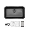 28" STAINLESS STEEL SINGLE BOWL KITCHEN SINK - Detroitdiamondtools