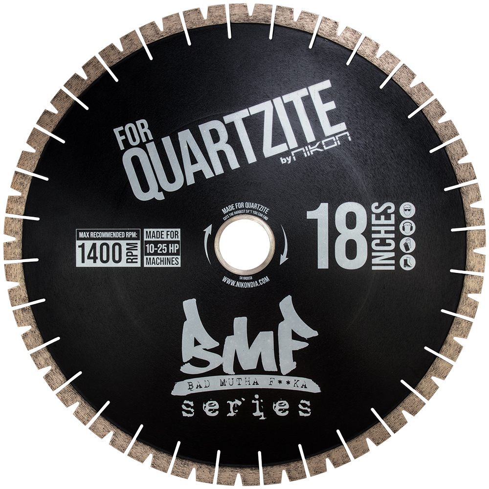 BMF QUARTZITE BRIDGE SAW BLADE - Detroitdiamontools