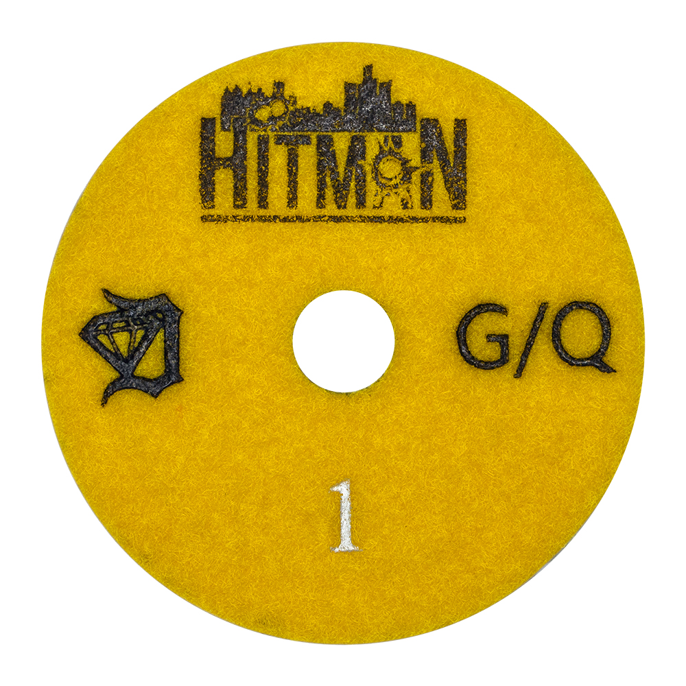 HITMAN THREE STEP POLISHING PADS - Detroitdiamondtools