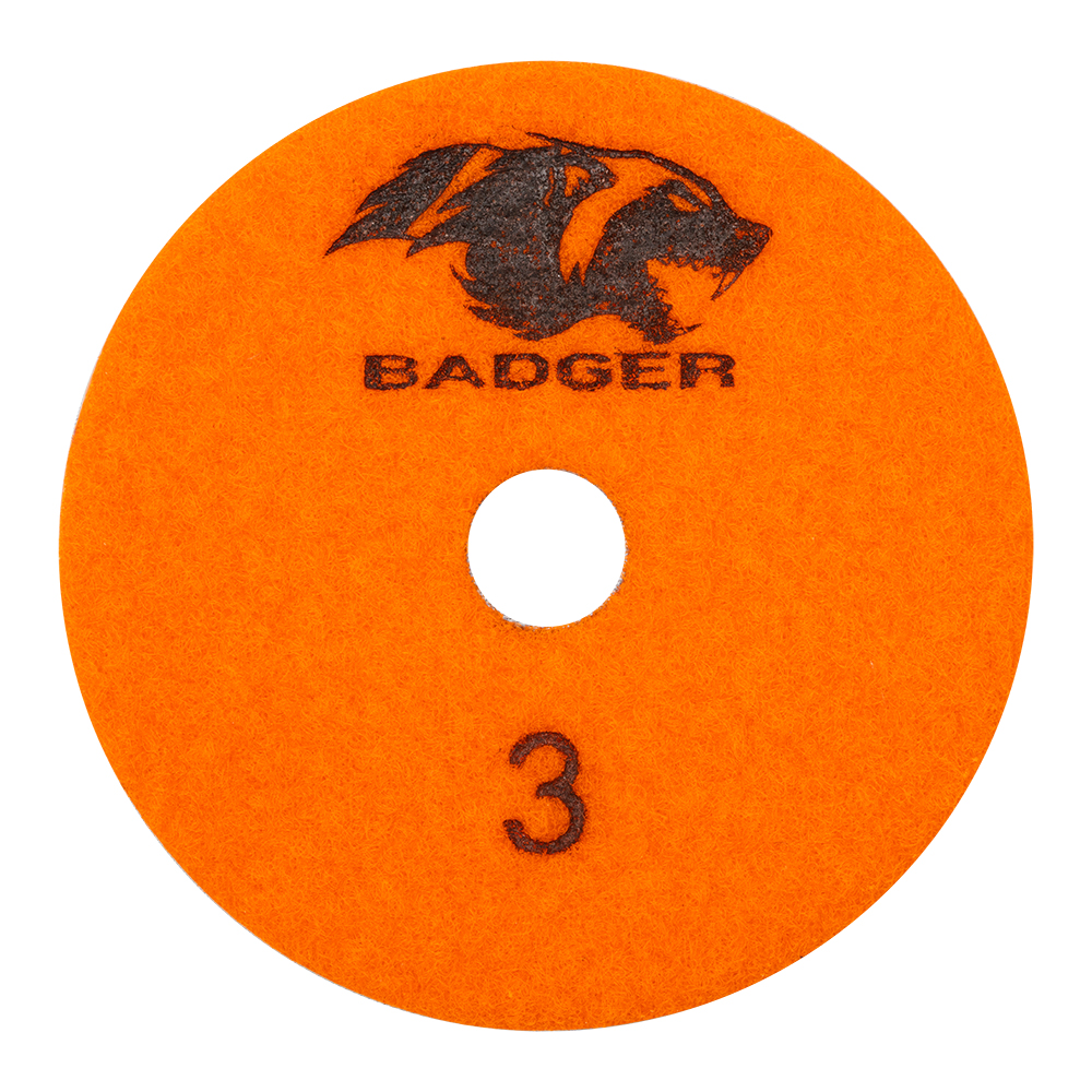 BADGER THREE STEP POLISHING PADS - Detroitdiamondtools