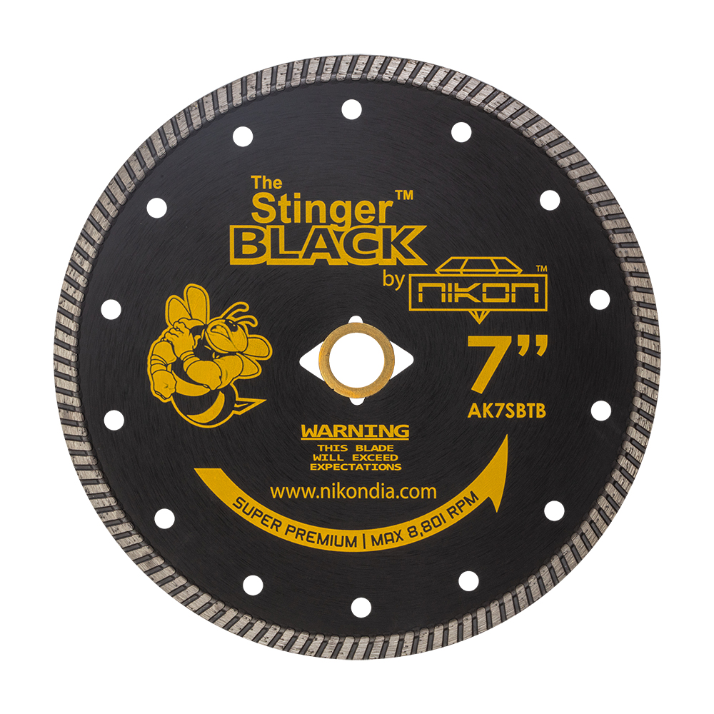THE STINGER BLACK™ TURBO BLADE - Detroitdiamondtools