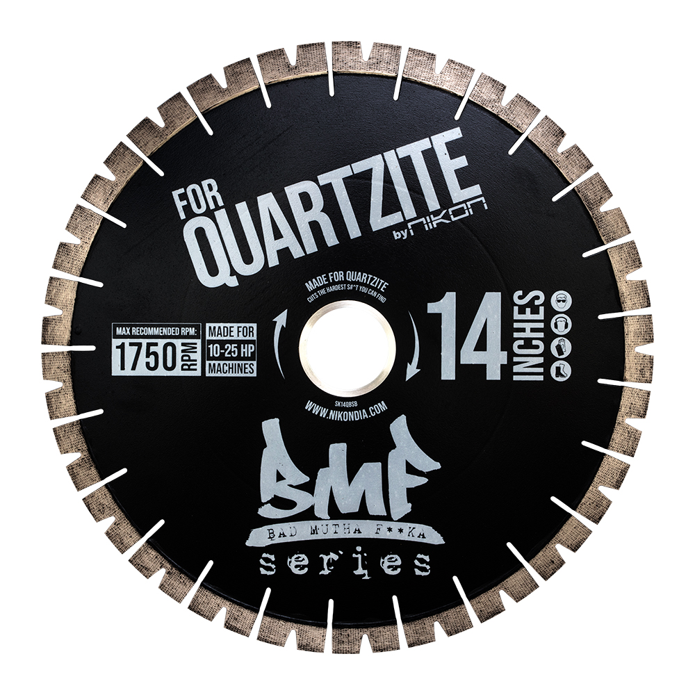 BMF QUARTZITE BRIDGE SAW BLADE - Detroitdiamontools