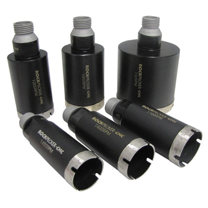 WEHA ROCKPECKER CNC CORE BIT 1/2 GAS (SIZES 1-1/4" - 3") - Detroitdiamondtools