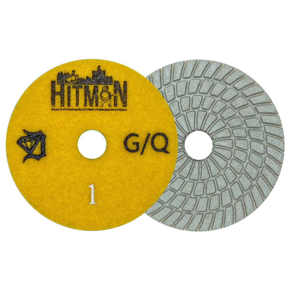 HITMAN THREE STEP POLISHING PADS - Detroitdiamondtools