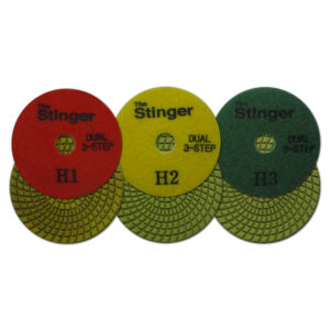 THE STINGER™ 3 STEP HYBRID POLISHING PADS - Detroitdiamondtools