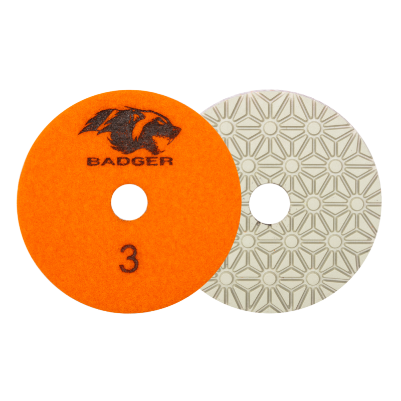 BADGER THREE STEP POLISHING PADS