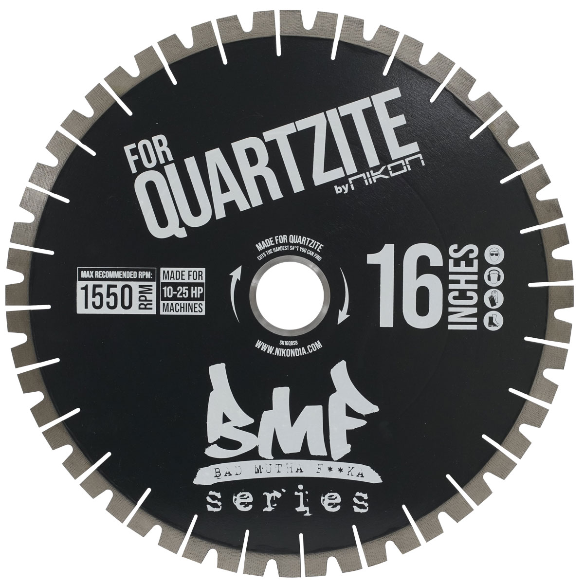 BMF QUARTZITE BRIDGE SAW BLADE - Detroitdiamontools