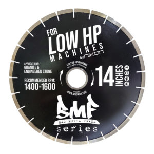BMF™ SERIES BRIDGE SAW BLADE FOR LOW HP MACHINES - Detroitdiamondtools
