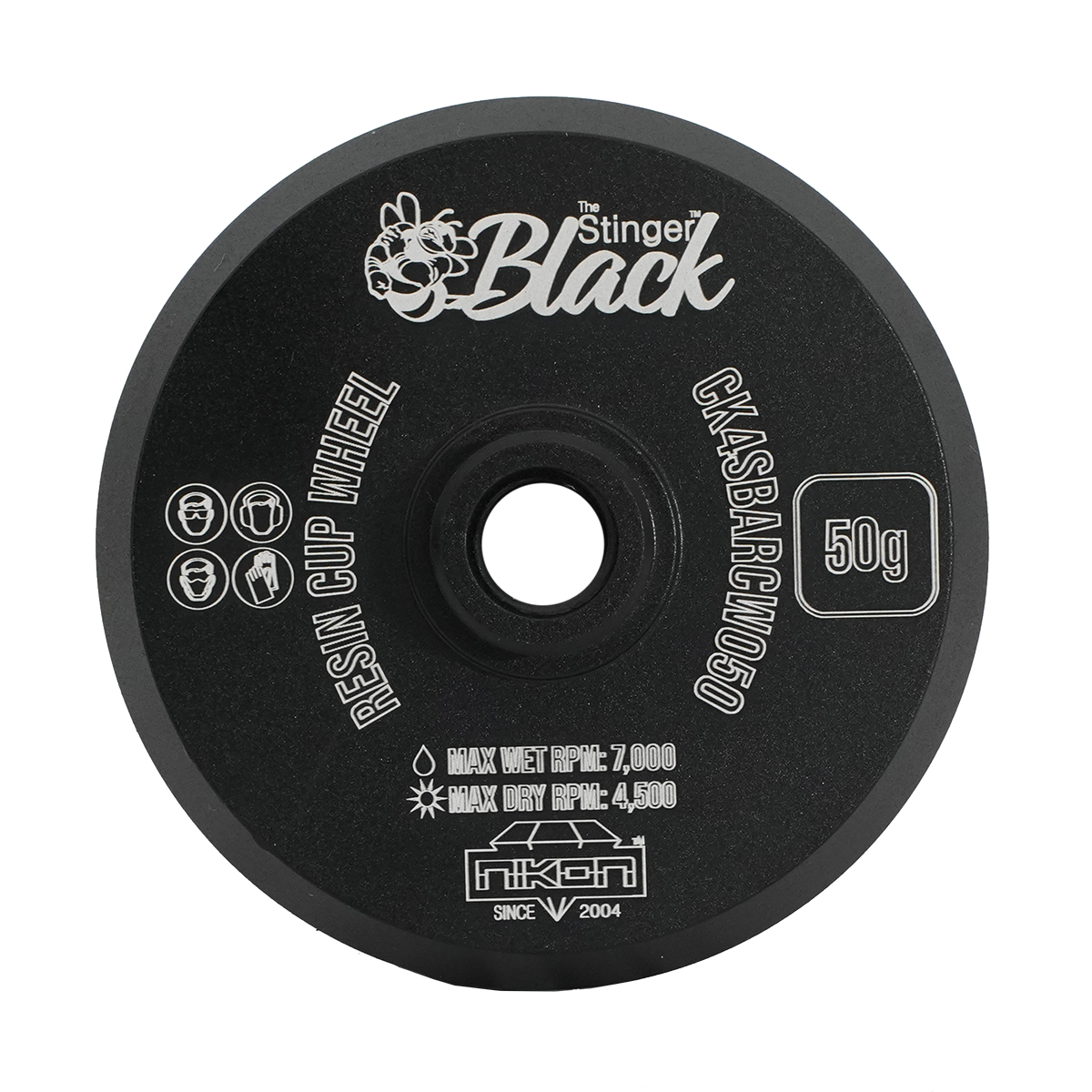 THE STINGER BLACK™ RESIN ALUMINUM CUP WHEELS - Detroitdiamondtools