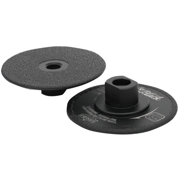 THE STINGER BLACK™ FLAT VACUUM BRAZED CUP WHEELS - Detroitdiamondtools