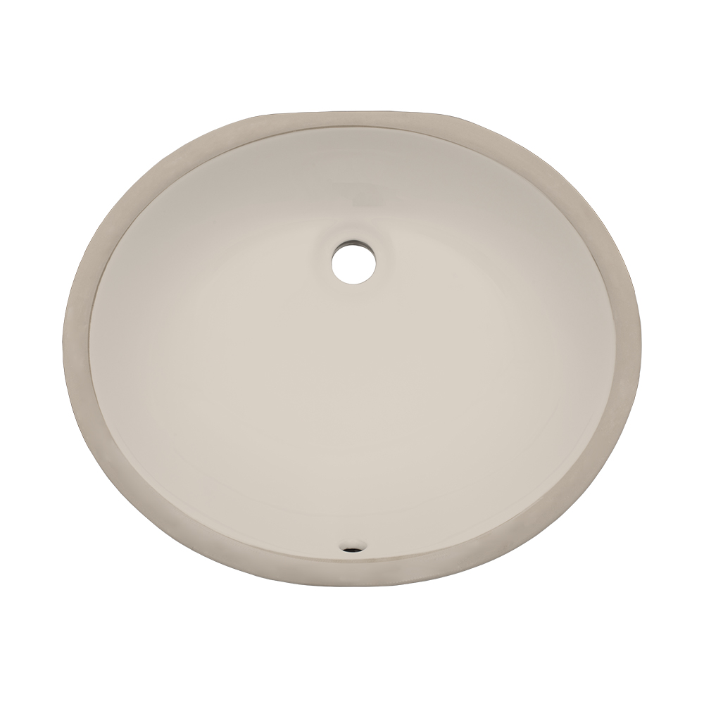 PORCELAIN UNDERMOUNT OVAL SINK - Detroitdiamondtools