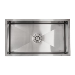 29 ½" SINGLE BOWL STAINLESS STEEL KITCHEN SINK | R100R