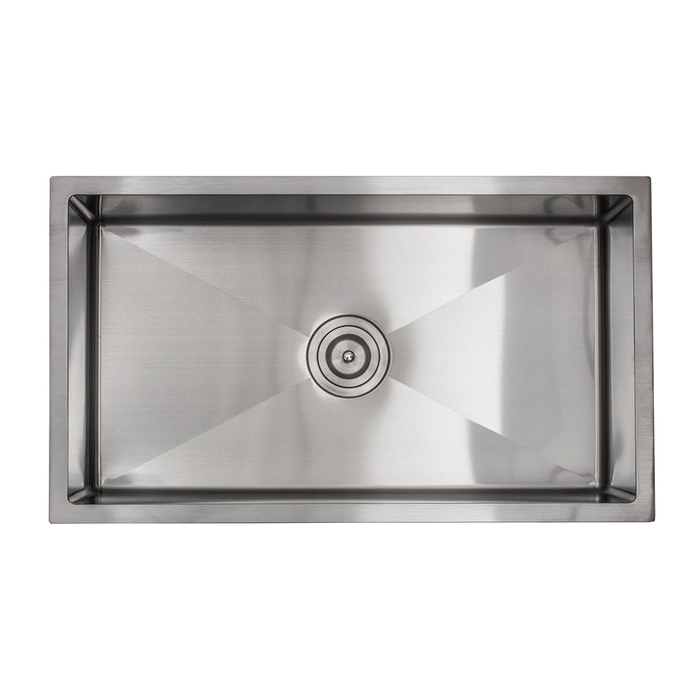 29 ½" SINGLE BOWL STAINLESS STEEL KITCHEN SINK | R100R